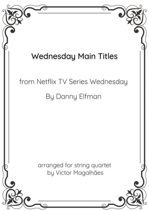 Wednesday Main Titles