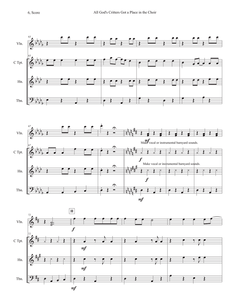 A Place In The Choir A Place In The Choir Choir scores gallery preview page 6