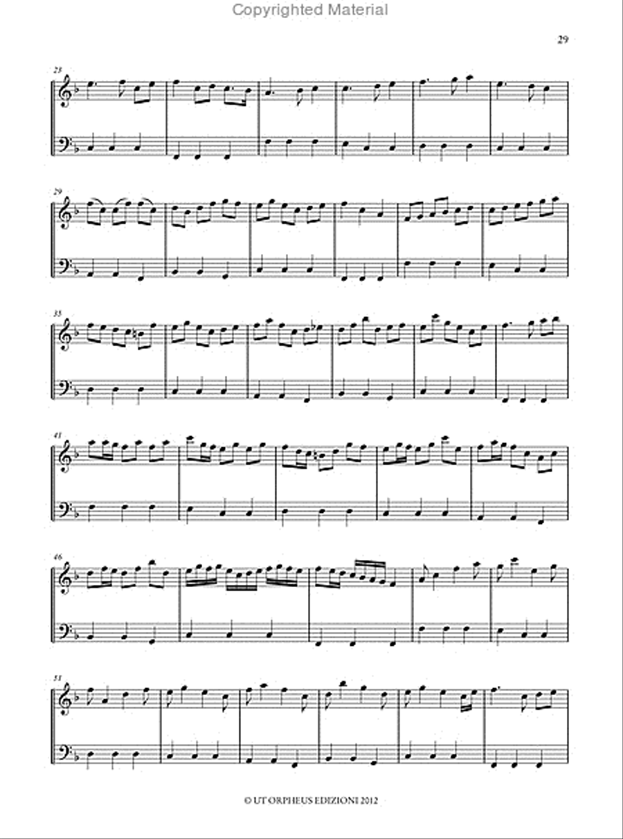 40 Airs Anglois et une Chaconne for Treble Recorder and Continuo Alto Recorder scores gallery preview page 3