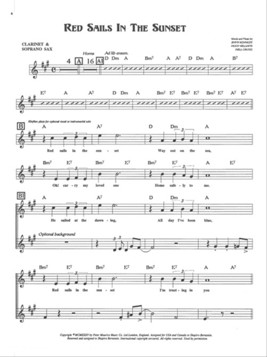 From Dixie to Swing Clarinet scores gallery preview page 3