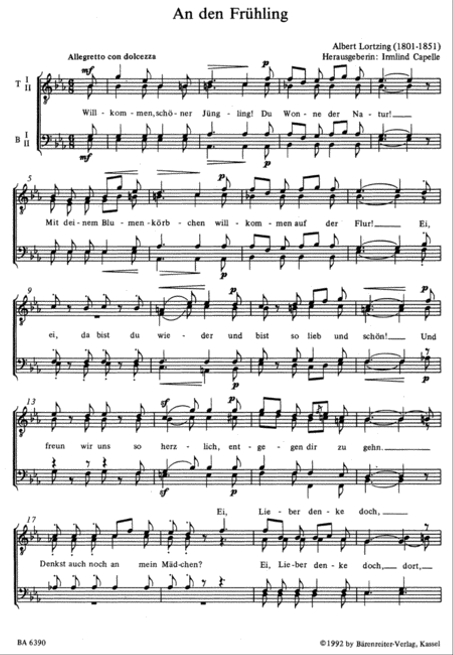 Ernste und heitere Festgesänge TTBB scores gallery preview page 2