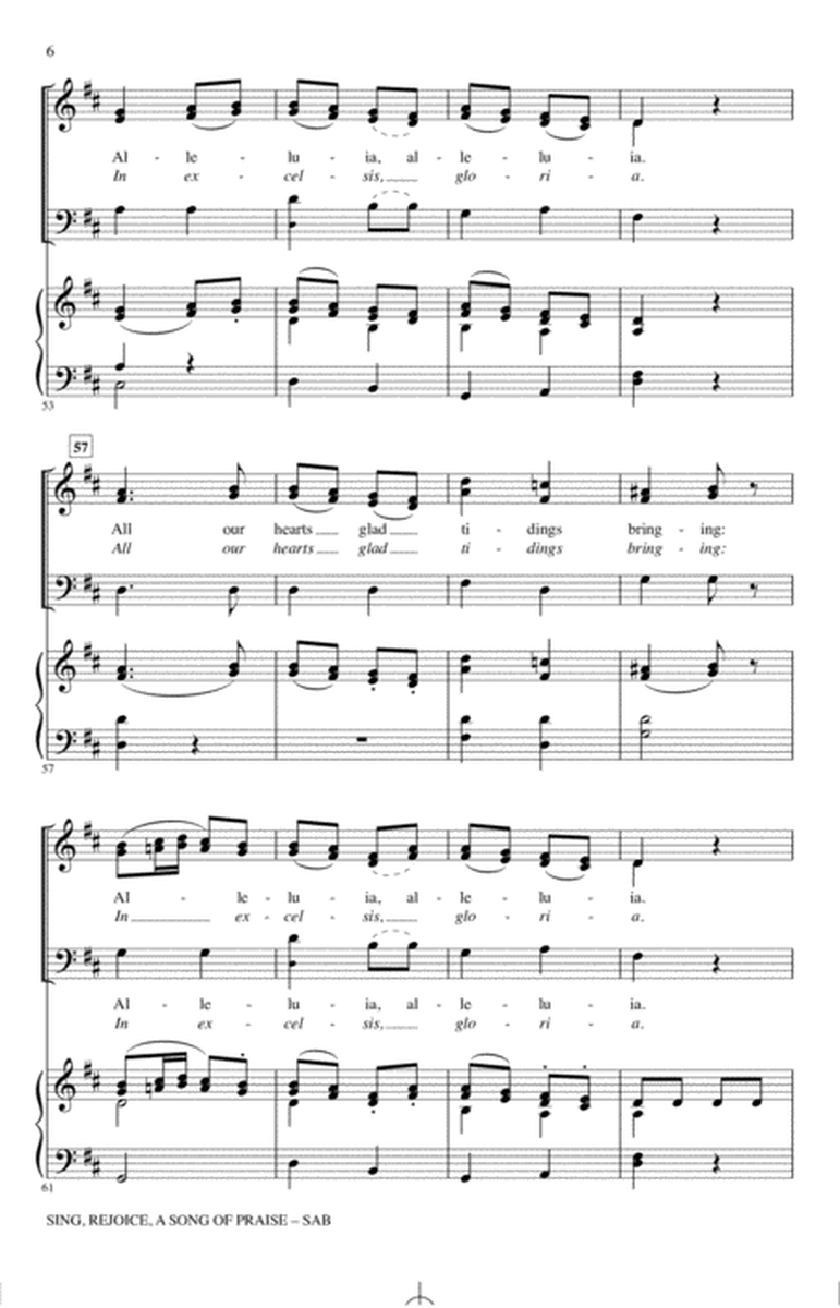 Sing, Rejoice A Song Of Praise (arr. John Leavitt)