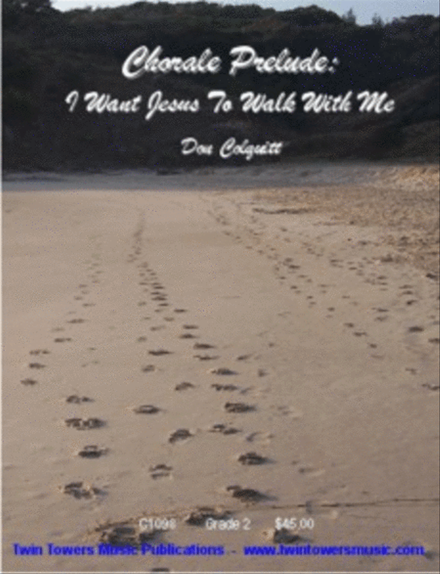 Chorale Prelude: I Want Jesus To Walk With Me Concert Band scores gallery preview page 1