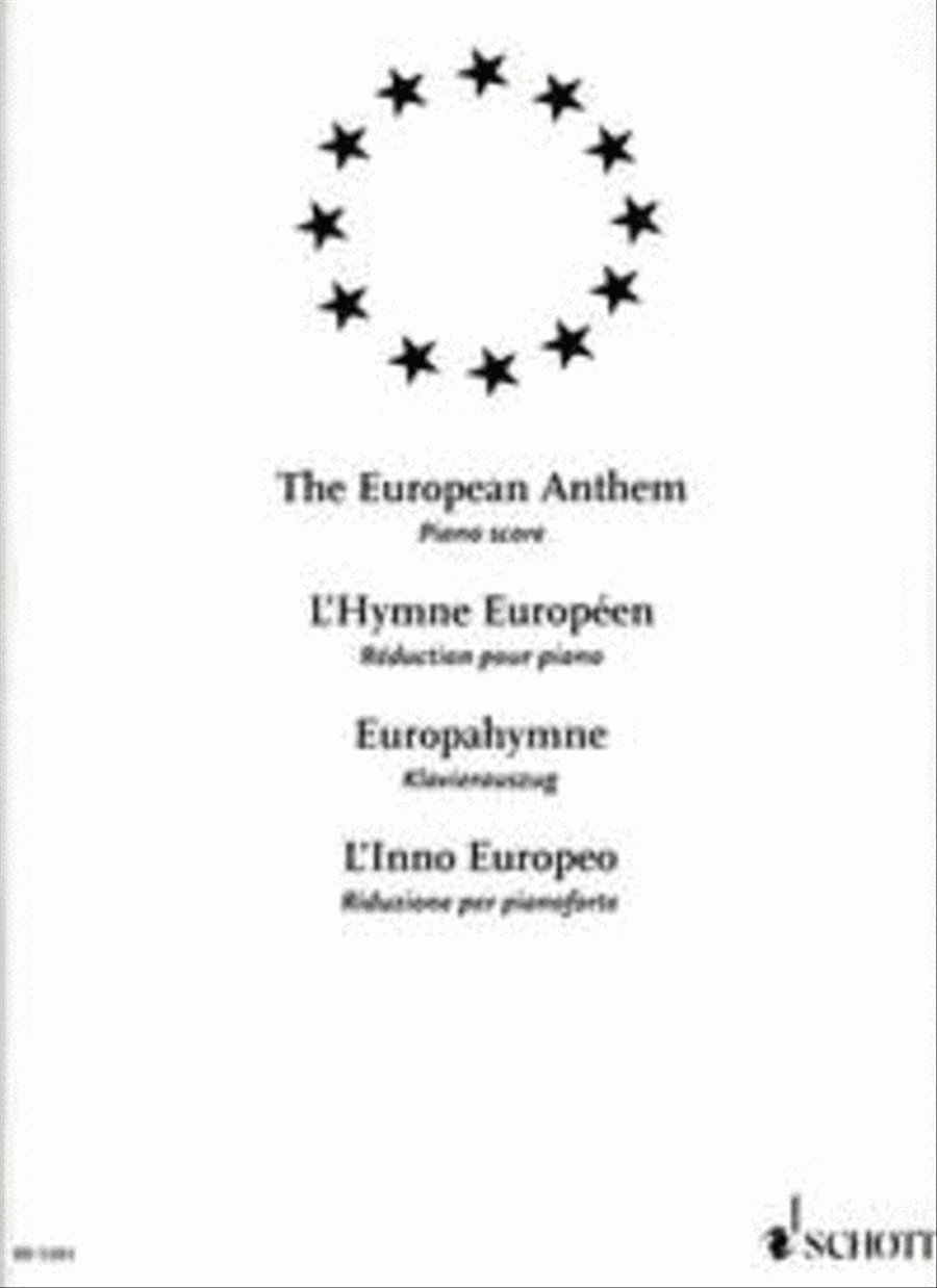 The European Anthem by Ludwig van Beethoven - Piano Solo - Digital ...