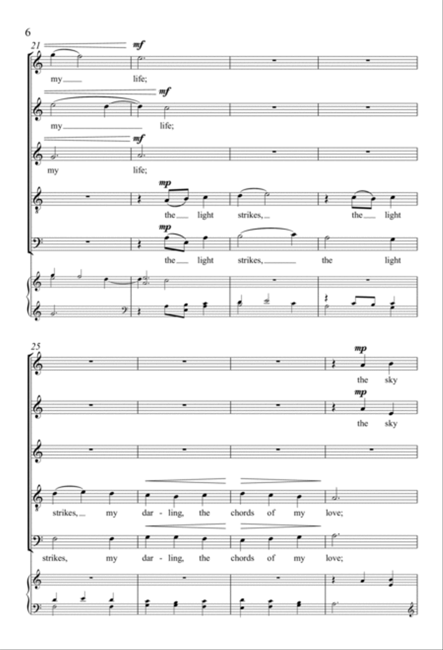 Light SSATB scores gallery preview page 5