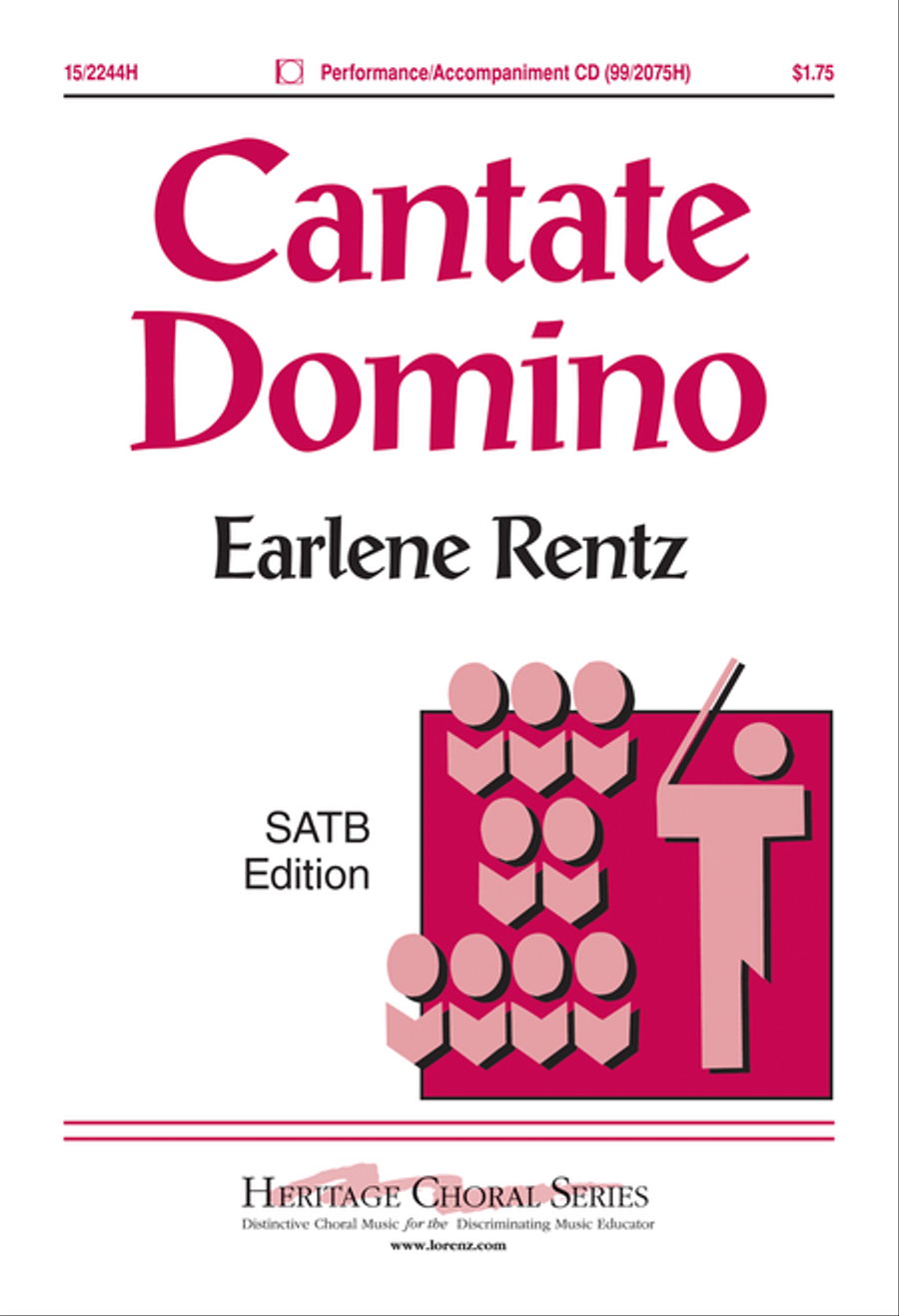 Cantate Domino Cantate Domino 4-Part scores gallery preview page 1