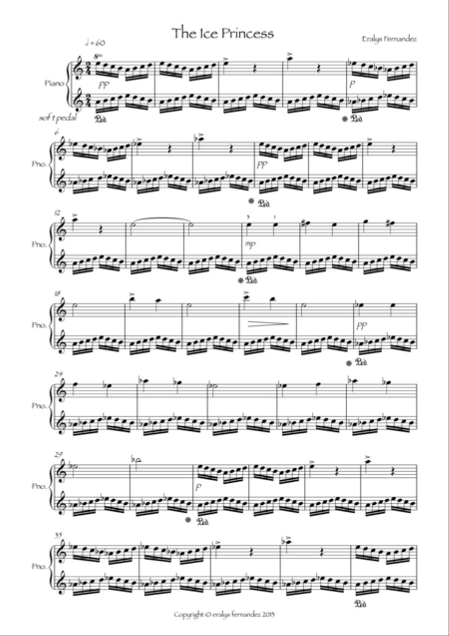The Ice Princess The Ice Princess Piano Method scores gallery preview page 1