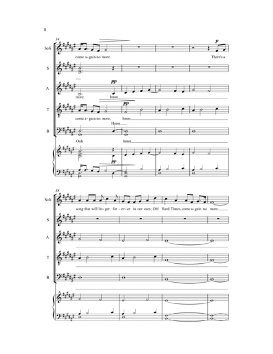 Hard Times 4-Part scores gallery preview page 10
