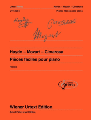 Book cover for Easy Pieces For Piano