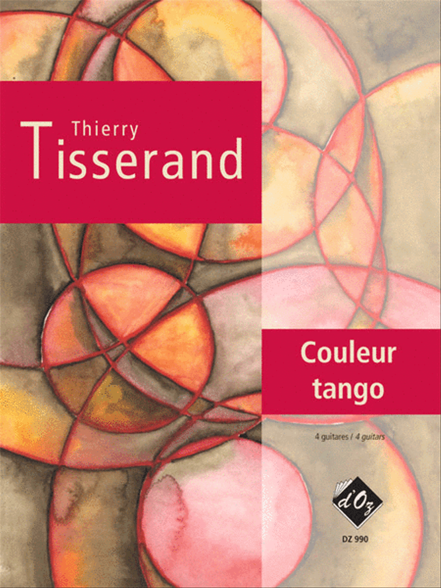 Couleur tango Guitar Ensemble scores gallery preview page 1