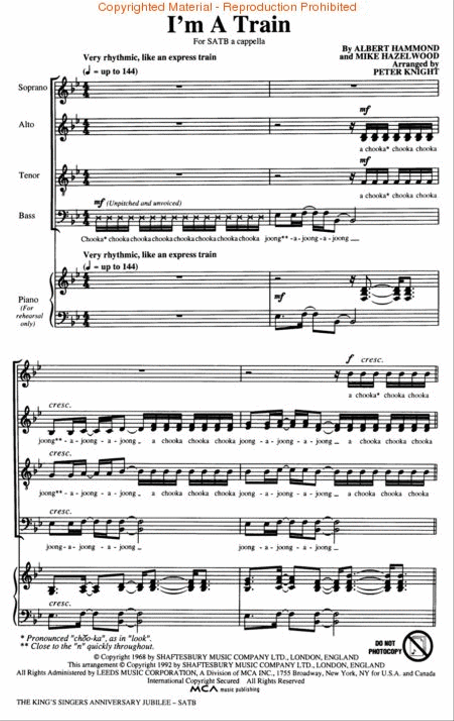 The King's Singers' 25th Anniversary Jubilee (Collection) Divisi scores gallery preview page 2