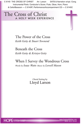Book cover for The Cross of Christ: A Holy Week Experience