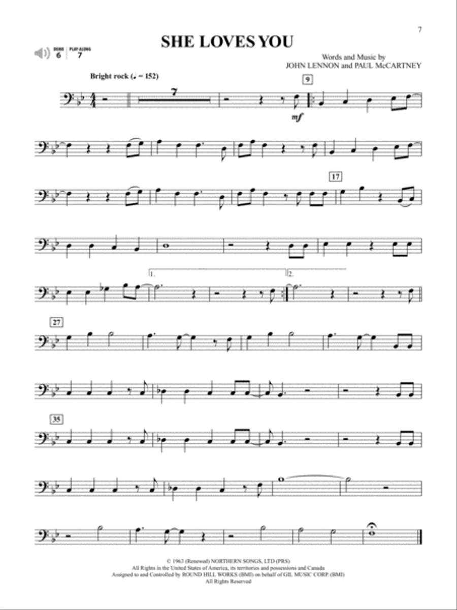 Easy Instrumental Solos For Special Occasions & Celebrations Trombone scores gallery preview page 3