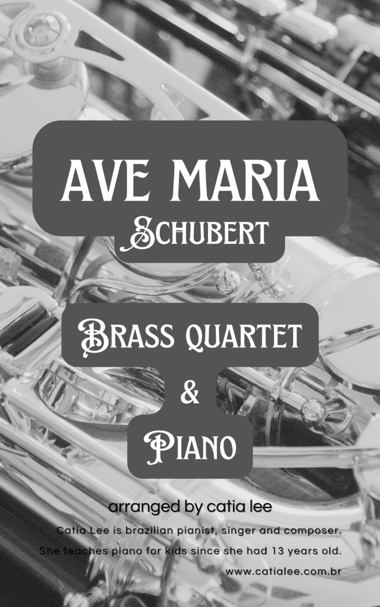 Ave Maria - Schubert - Brass Quartet with piano image number null