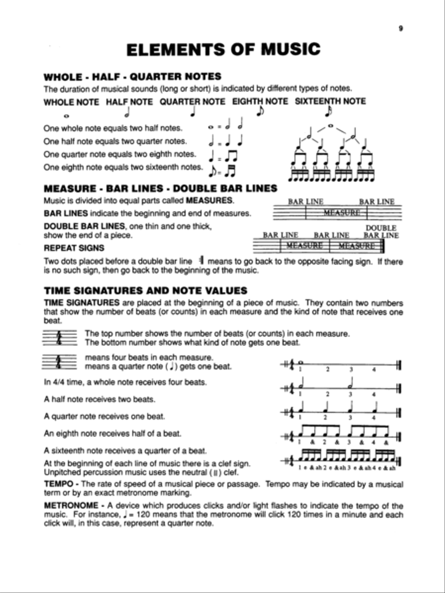Alfred's Beginning Drumset Method Percussion scores gallery preview page 3