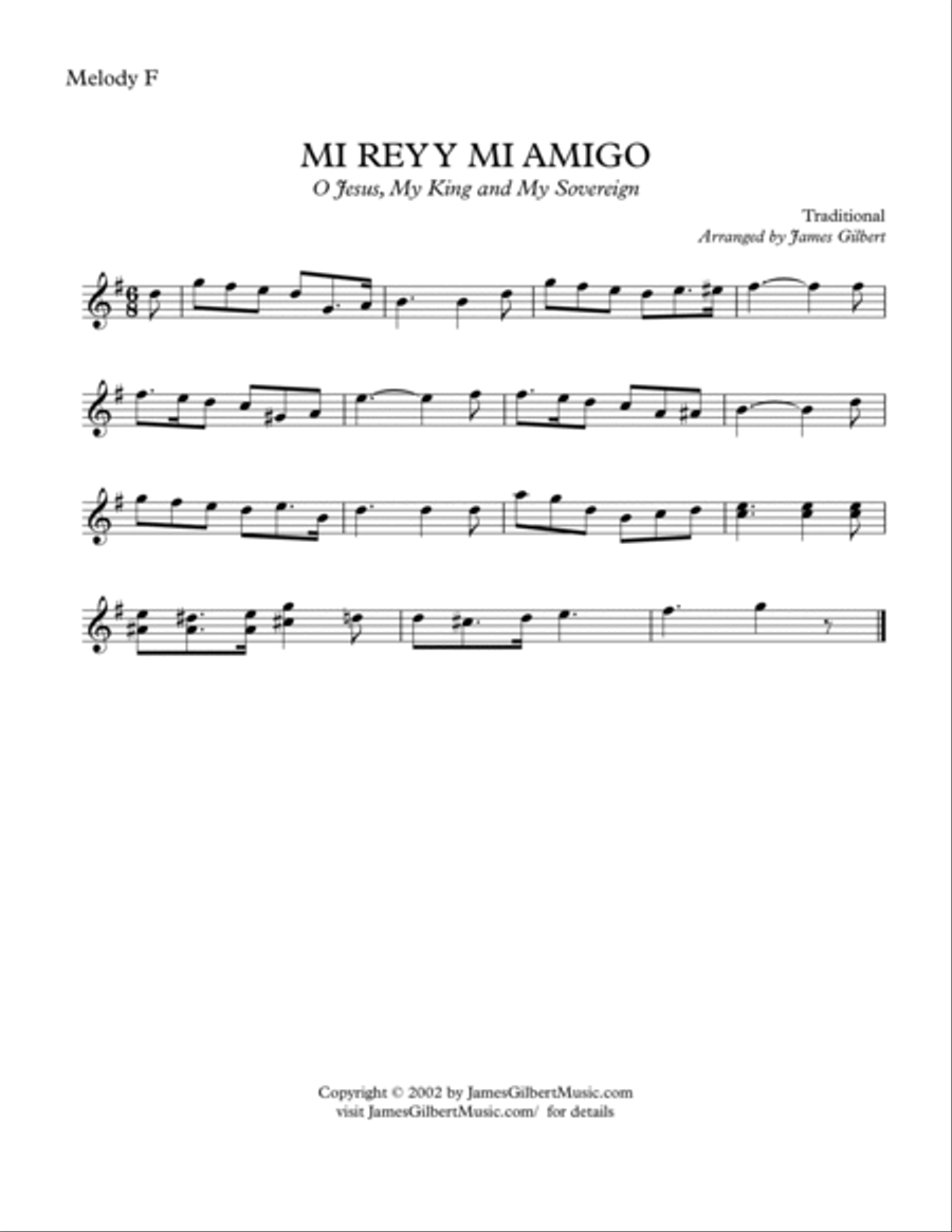 MI REY Y MI AMIGO Small Ensemble scores gallery preview page 5