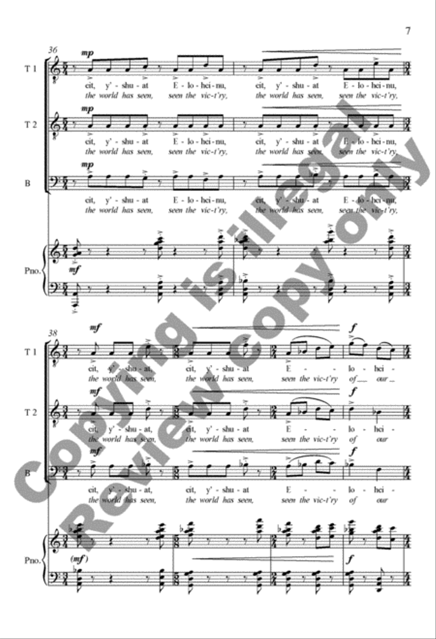 A New Psalm (Psalm 98) A New Psalm (Psalm 98) TTB scores gallery preview page 26