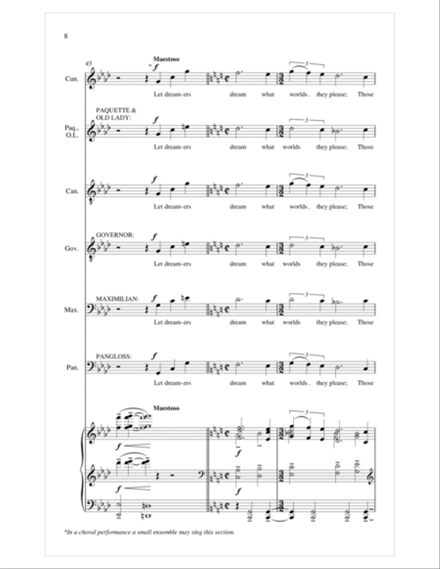 Make Our Garden Grow Make Our Garden Grow 4-Part scores gallery preview page 5