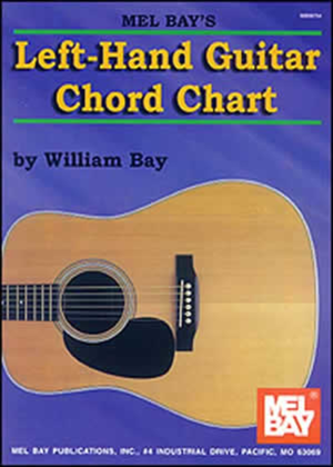 Book cover for Left Hand Guitar Chord Chart