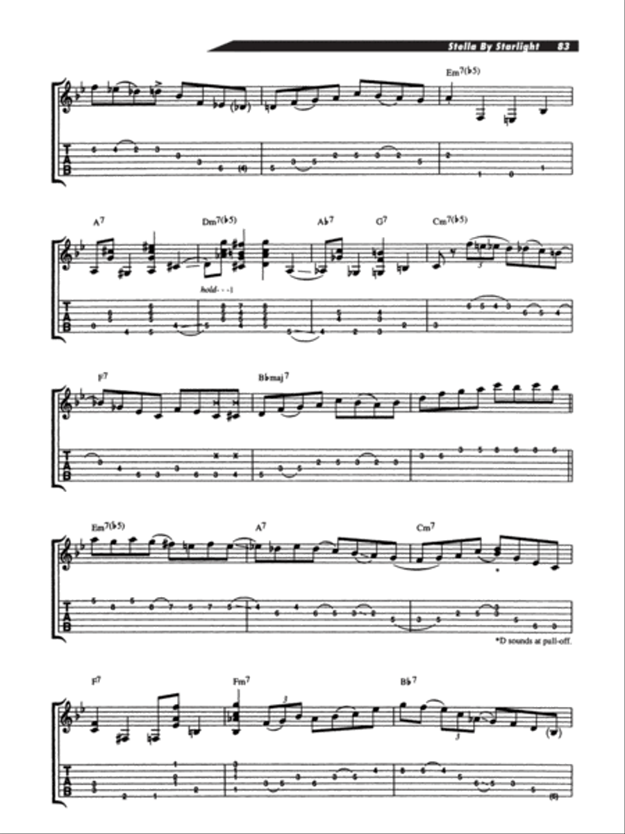 Joe Pass -- On Guitar Electric Guitar scores gallery preview page 84