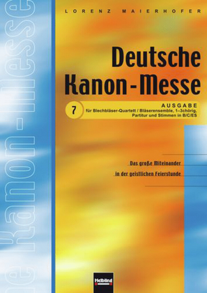 Deutsche Kanon-Messe Nr. 7