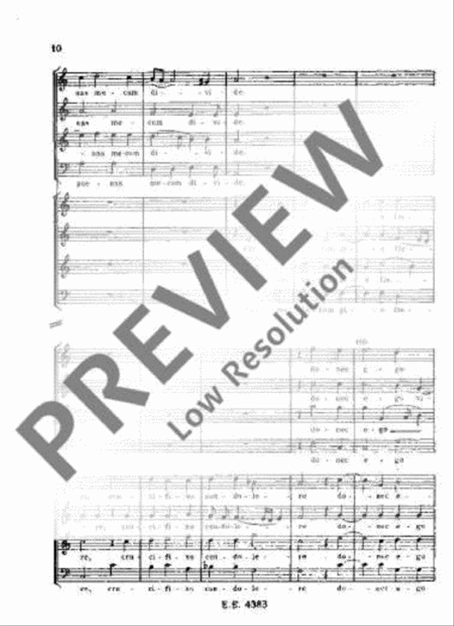 Stabat mater Stabat mater 4-Part scores gallery preview page 19
