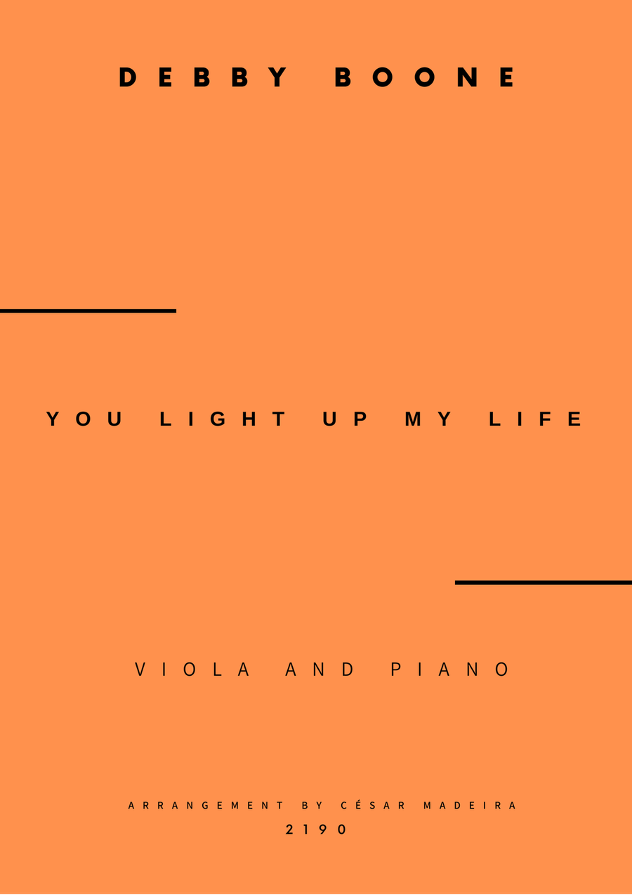 You Light Up My Life You Light Up My Life Viola scores gallery preview page 1