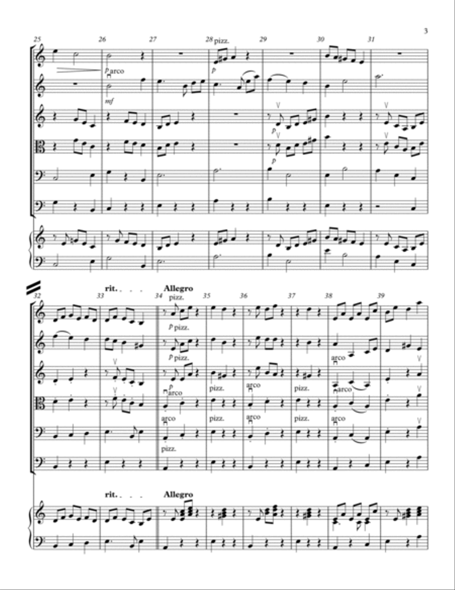 A GREAT BIG BOO IN 3 FOR YOUNG STRING ORCHESTRA Chamber Music scores gallery preview page 3