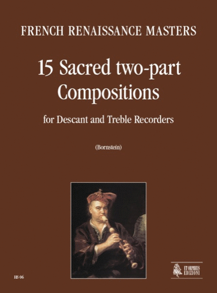 15 Sacred two-part Compositions for Descant and Treble Recorders image number null