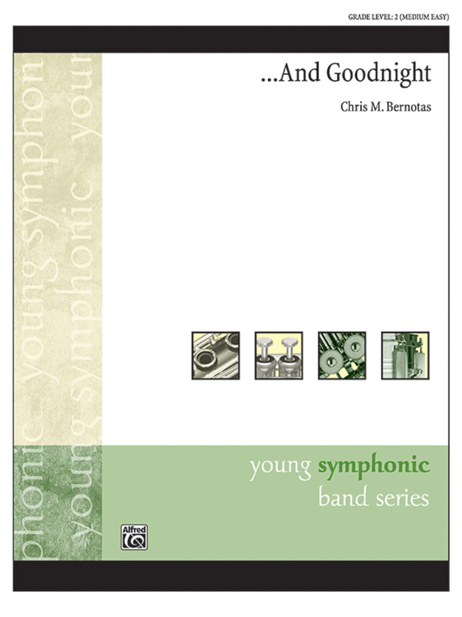 . . . And Goodnight . . . And Goodnight Concert Band scores gallery preview page 1