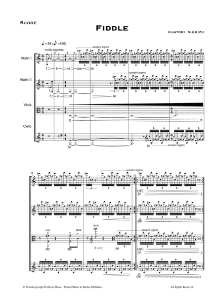 Fiddle for String Quartet image number null
