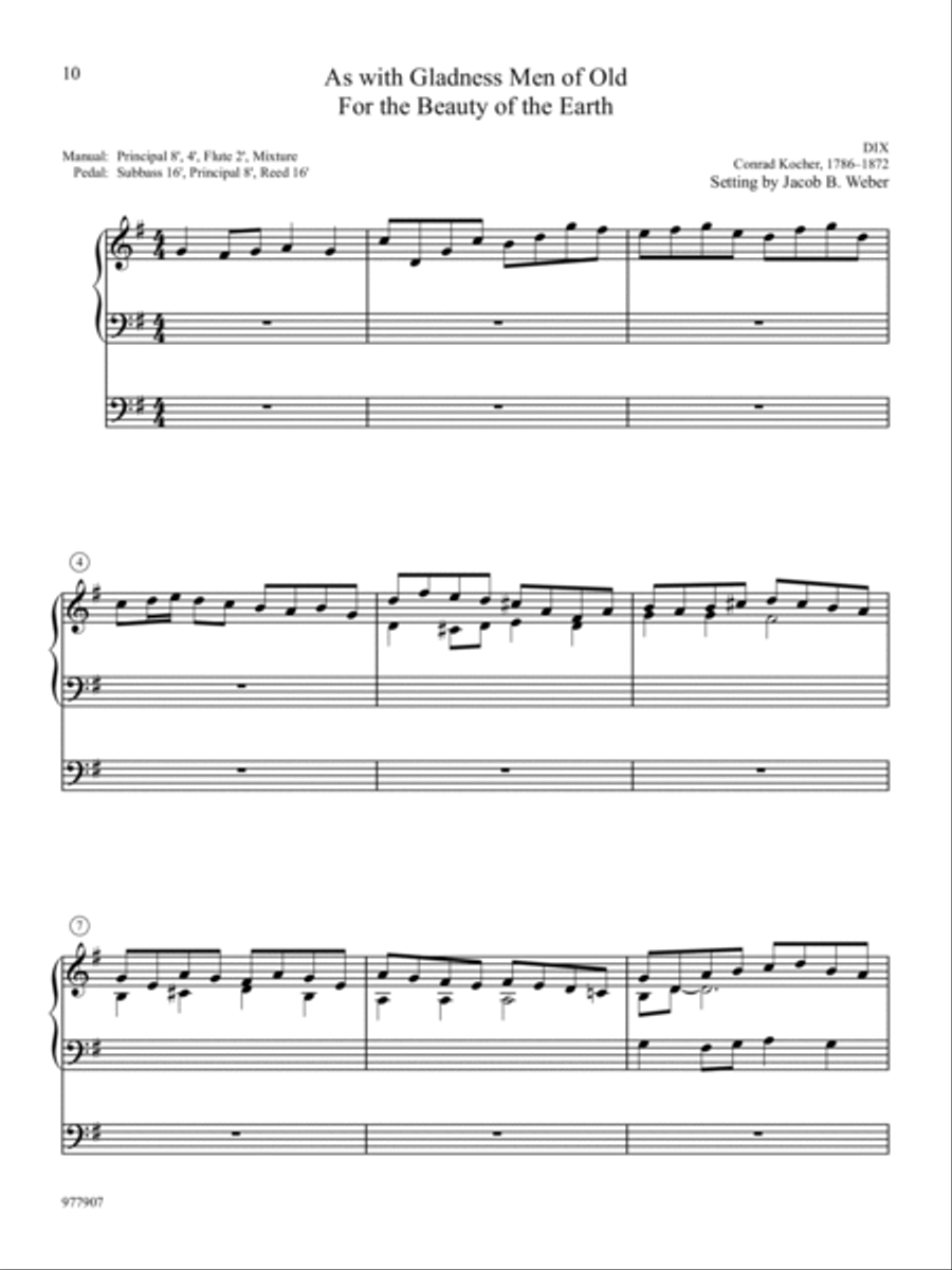 O Rejoice! 25 Hymn Introductions for Organ Organ Solo scores gallery preview page 2