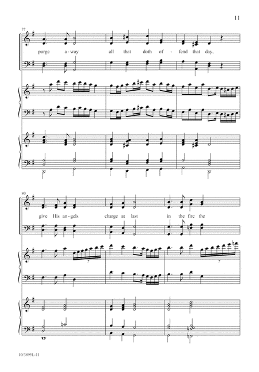 Raise the Song of Harvest Home 4-Part scores gallery preview page 12