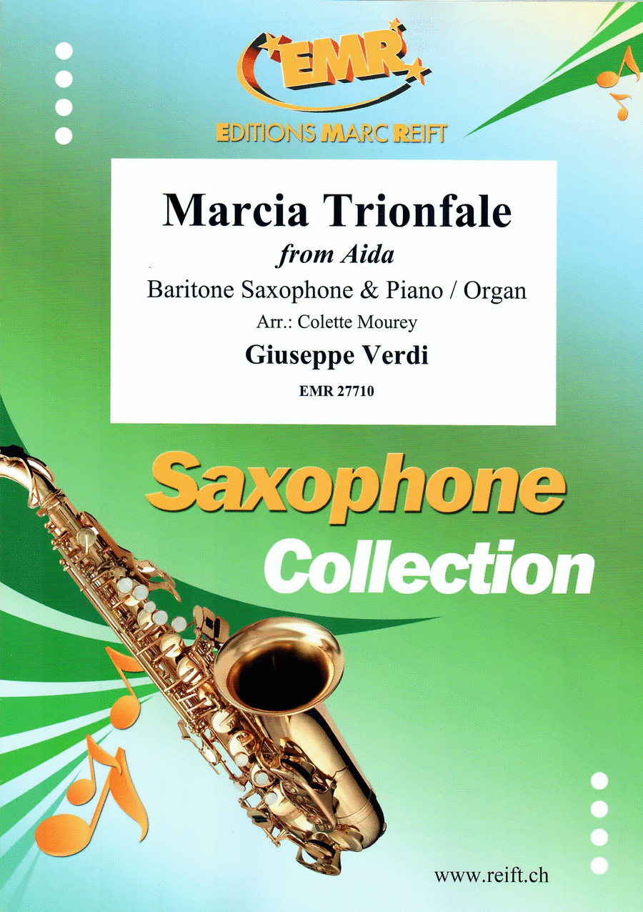Marcia Trionfale Marcia Trionfale Baritone Saxophone scores gallery preview page 1