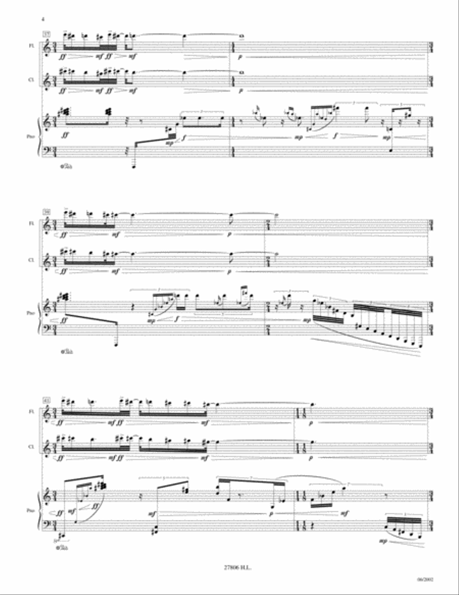 L'Ere De Rien Clarinet scores gallery preview page 5