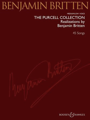 Book cover for The Purcell Collection – Realizations by Benjamin Britten