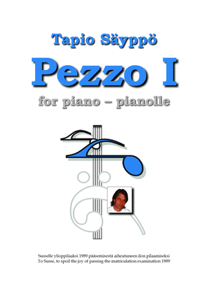 Pezzo I for piano