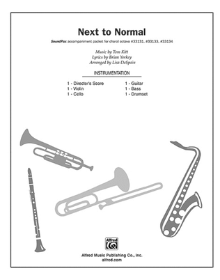 Book cover for Next to Normal: A Choral Medley