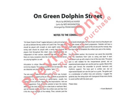 On Green Dolphin Street image number null