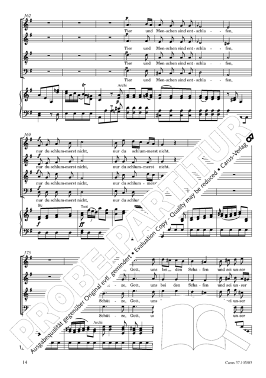 Die Freude der Hirten uber die Geburt Jesu 4-Part scores gallery preview page 15