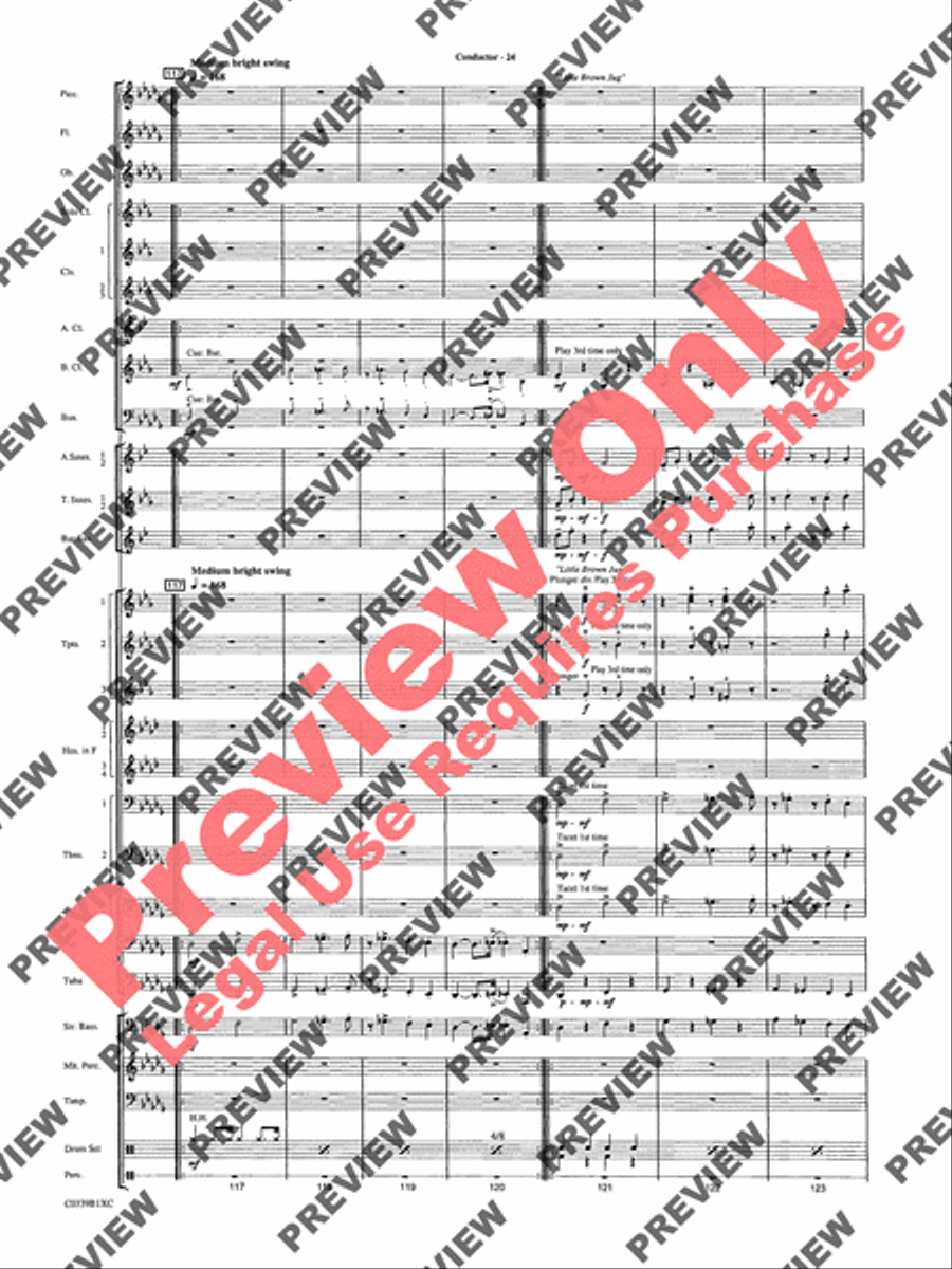 In the Miller Mood In the Miller Mood Concert Band scores gallery preview page 27