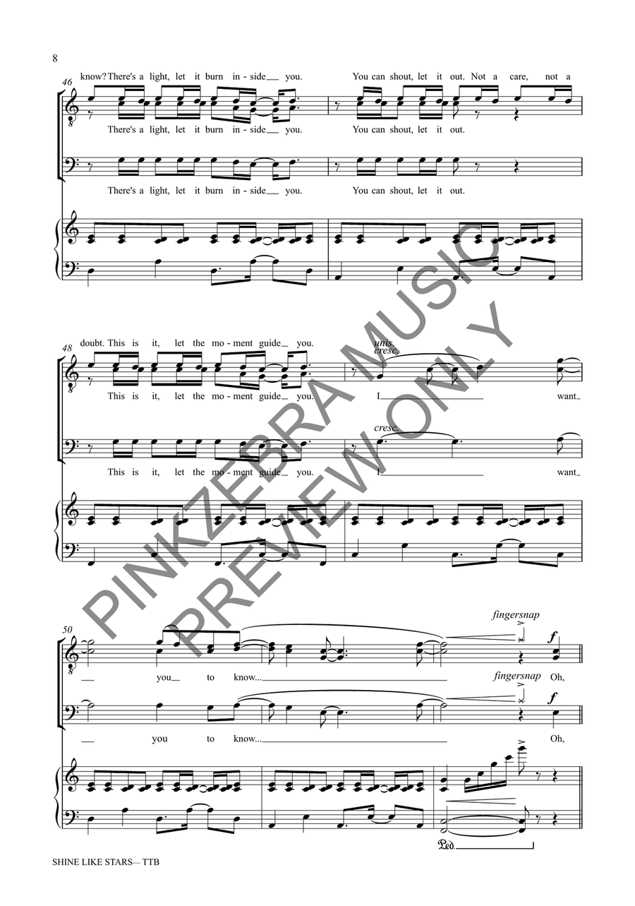 Shine Like Stars (TTB) TTB scores gallery preview page 9