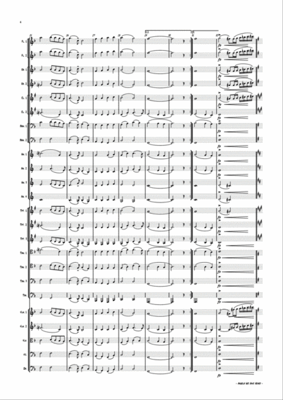 Angels We Have Heard On High Full Orchestra scores gallery preview page 5