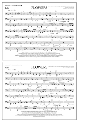 Flowers (arr. Tom Wallace) - Tuba