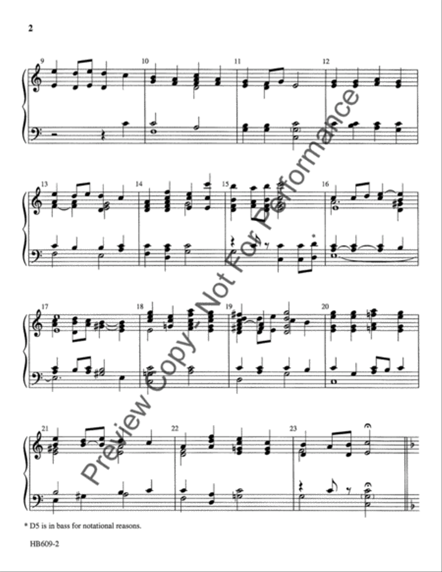 Love Divine, All Loves Excelling - Hurlbutt 5-Octaves scores gallery preview page 3
