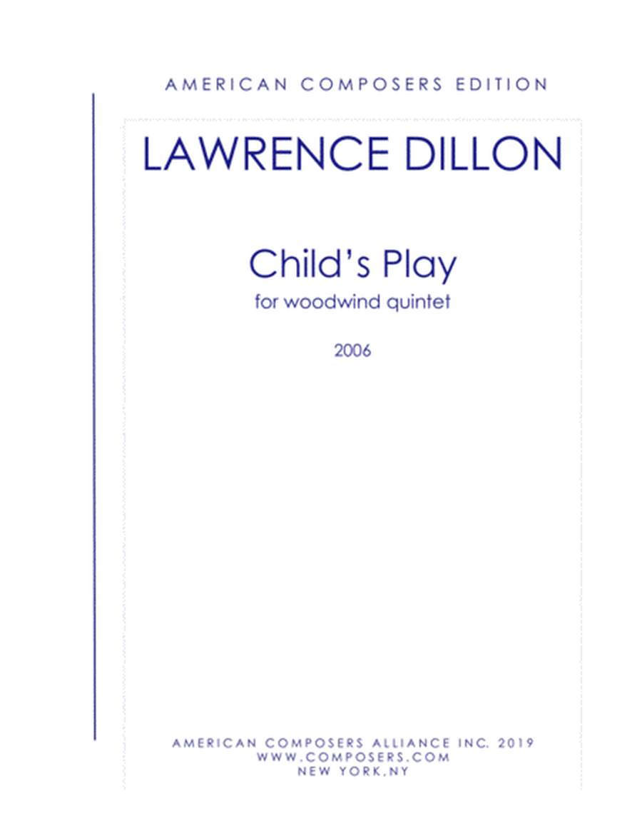 [Dillon] Child's Play