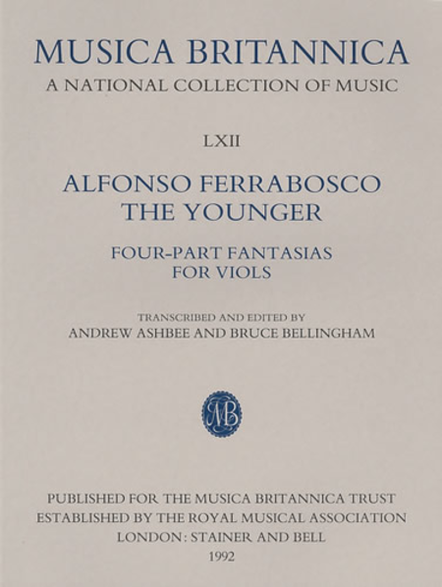 Four-Part Fantasias for Viols