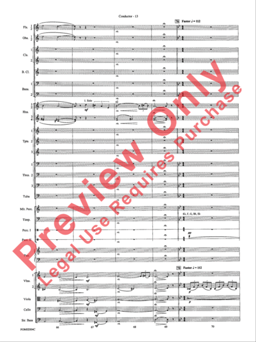 Band of Brothers Full Orchestra scores gallery preview page 16