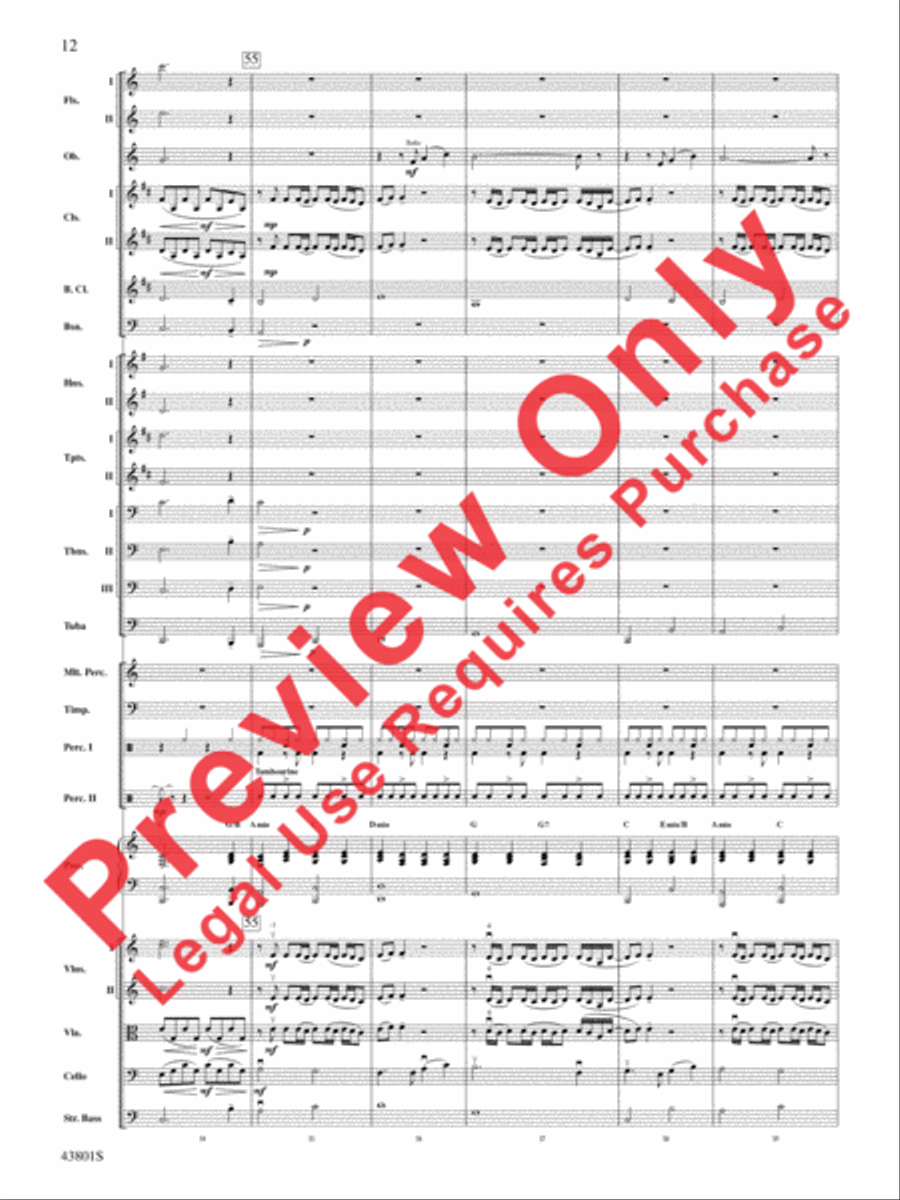 Bruno Mars' Greatest Hits Full Orchestra scores gallery preview page 13