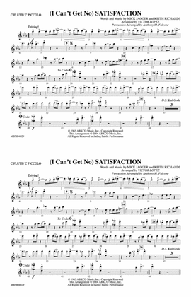 (I Can't Get No) Satisfaction: Flute